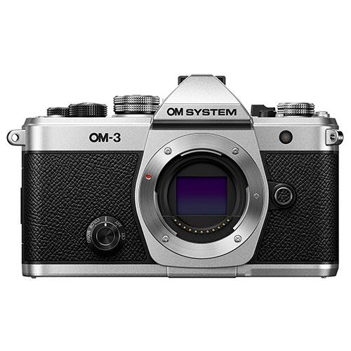 OM System OM-3 Mirrorless Camera Body in Silver