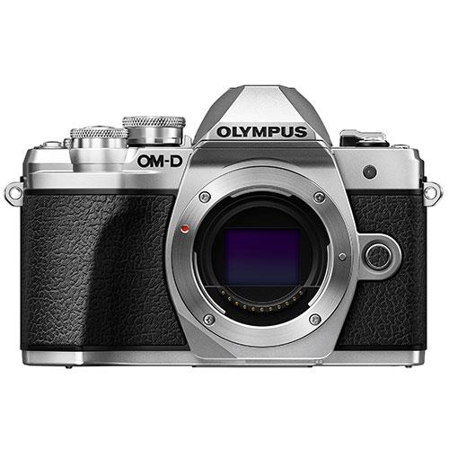 Olympus OM-D E-M10 Mark III Mirrorless Camera Body in Silver