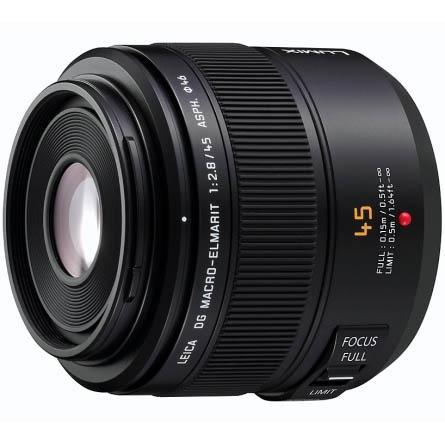 Panasonic Leica 45mm f/2.8 DG ASPH Macro-Elmarit Lens