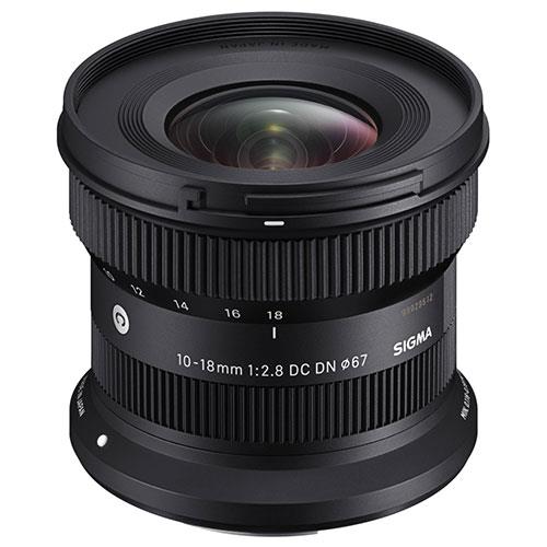Sigma 10-18mm F2.8 DC DN C Lens - Canon RF