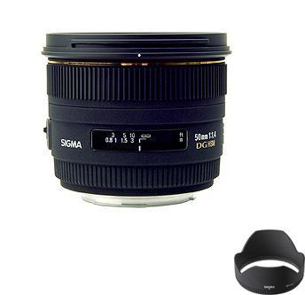 Sigma 50mm f/1.4 EX DG HSM (Nikon AF)