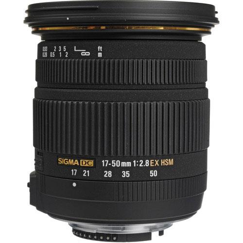 Sigma 17-50mm f2.8 EX DC OS HSM Lens - Nikon AF