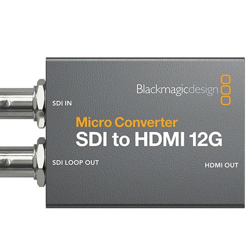 Blackmagic Micro Converter SDI to HDMI 12G with Power Supply