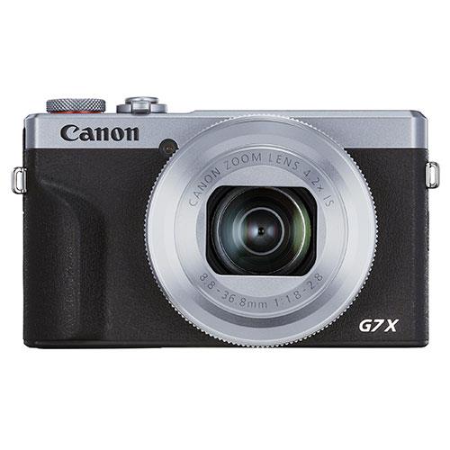 Canon PowerShot G7 X Mark III Digital Camera in Silver