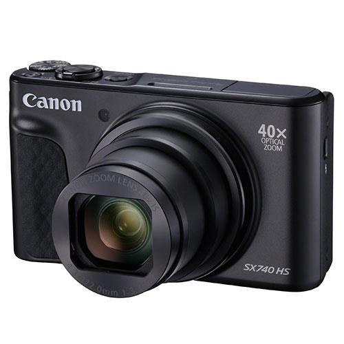 Canon PowerShot SX740 HS Camera in Black