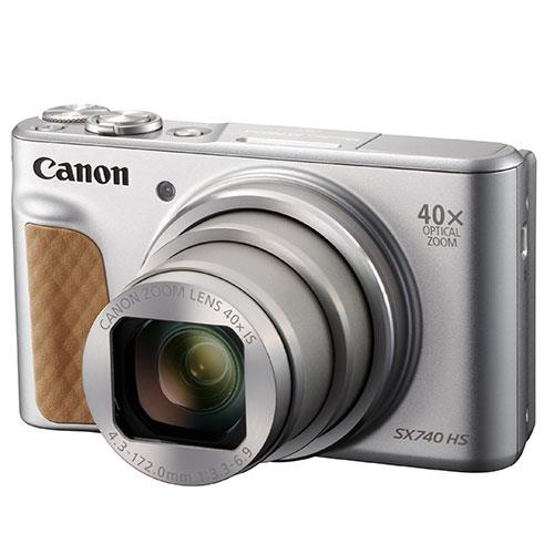 Canon PowerShot SX740 HS Camera in Silver
