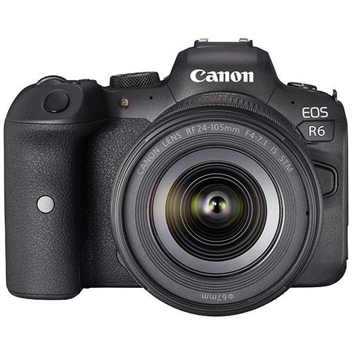 Canon EOS R6 Mirrorless Camera with RF 24-105mm F4-7.1 IS STM Lens