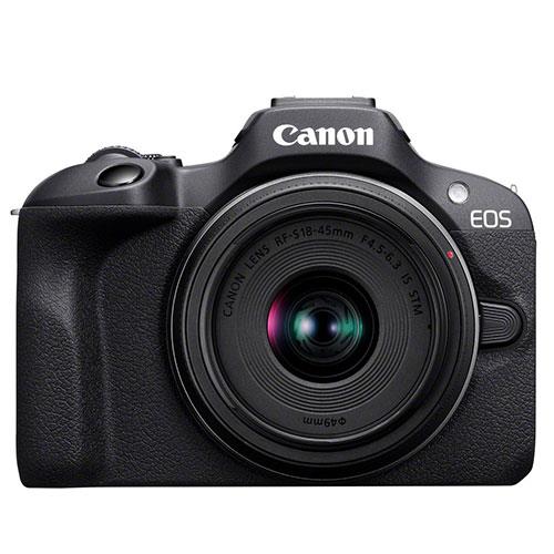 Canon EOS R100 Mirrorless Camera with RF-S 18-45mm Lens