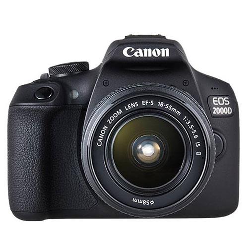 Canon EOS 2000D Digital SLR with EF-S 18-55mm IS II Lens