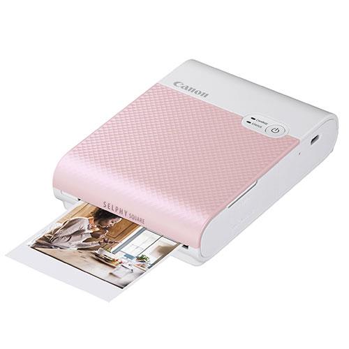 Canon Selphy Square QX10 Printer in Pink
