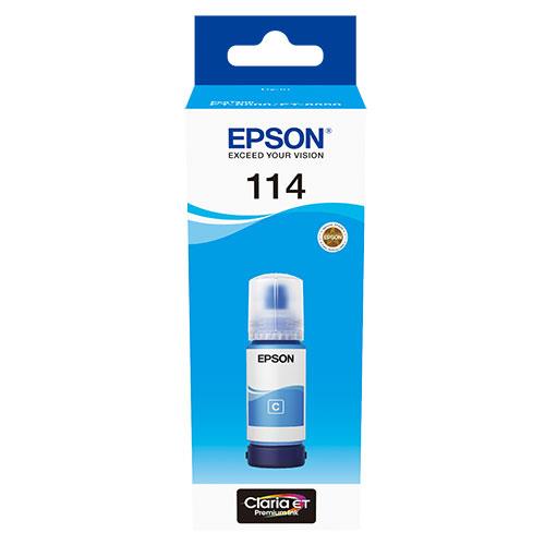 Epson 114 EcoTank Cyan Ink Bottle