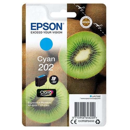 Epson 202 Cyan Claria Premium Ink