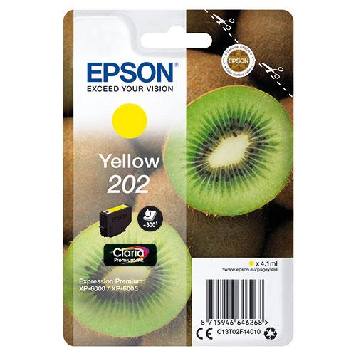 Epson 202 Yellow Claria Premium Ink
