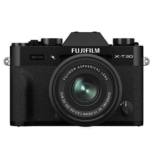 Fujifilm X-T30 II Mirrorless Camera in Black with XC15-45mm Lens