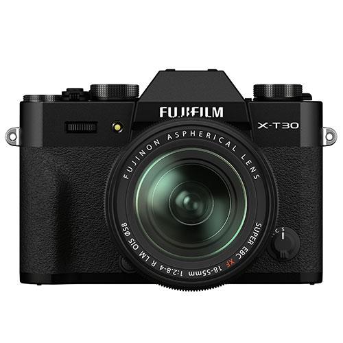 Fujifilm X-T30 II Mirrorless Camera in Black with XF18-55mm Lens