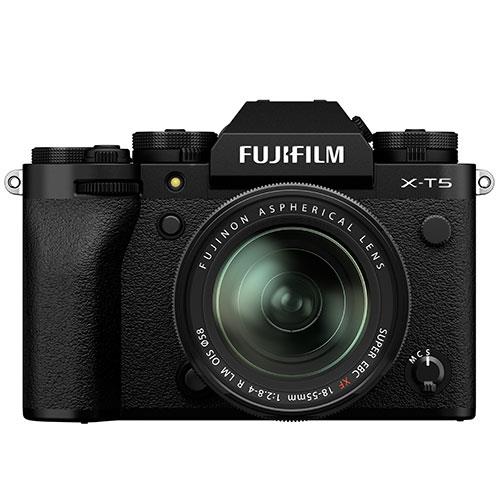 Fujifilm X-T5 Mirrorless Camera in Black with XF18-55mm F2.8-4 R LM OIS Lens