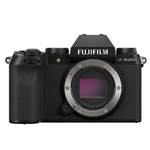 Fujifilm X-S20 Mirrorless Camera Body in Black