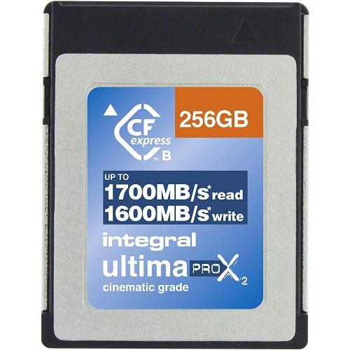 Integral UltimaPro X2 CFexpress Cinematic 256GB 1700MB/s Memory Card