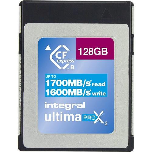 Integral UltimaPro X2 CFexpress 128GB 1700MB/s Memory Card