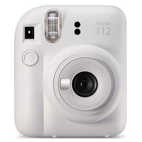 instax mini 12 Instant Camera in Clay White