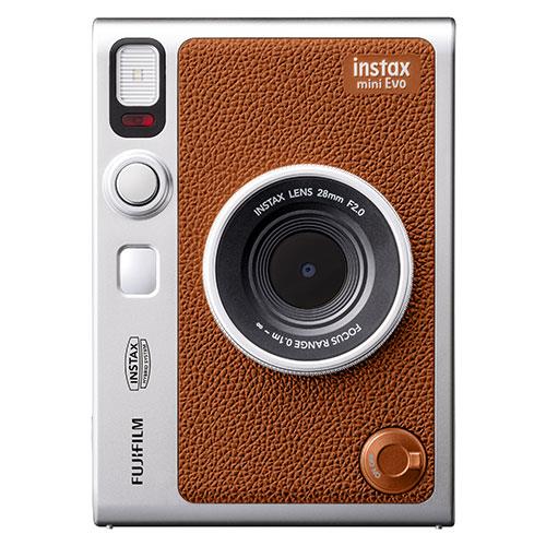 instax mini Evo Instant Camera in Brown