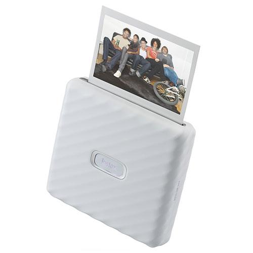 instax Link Wide Printer in Ash White