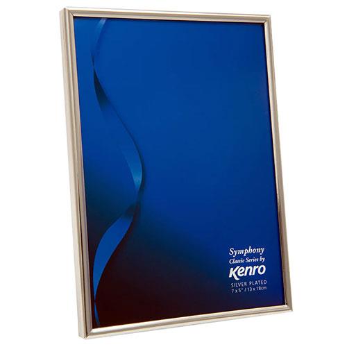 Kenro Symphony Classic 7x5-inch Frame in Silver