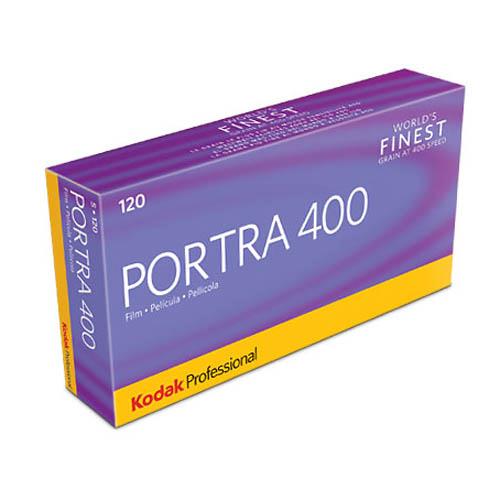 Kodak Portra 400 Professional 120 Roll Film - 5 Pack