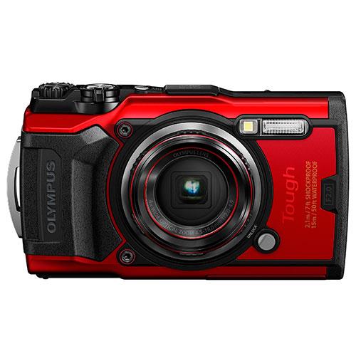 Olympus Tough TG-6 Digital Camera in Red