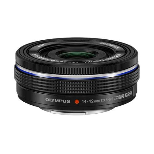 Olympus M.ZUIKO Digital ED 14-42mm f/3.5-5.6 EZ Lens in Black