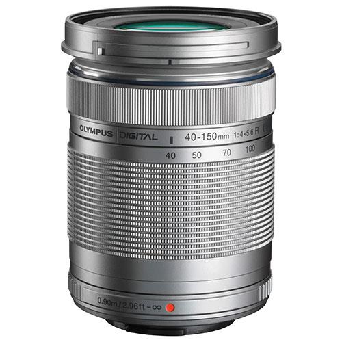 Olympus M.Zuiko Digital ED 40-150mm f/4.0-5.6 R Lens in Silver
