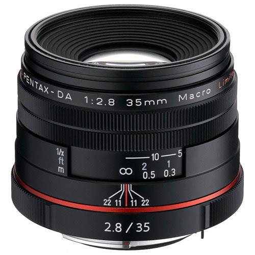Pentax HD DA 35mm f/2.8 Macro Lens in Black