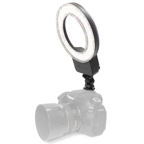 Pixapro Luxeo P01 On Camera LED Ringlight - 5.5-inch