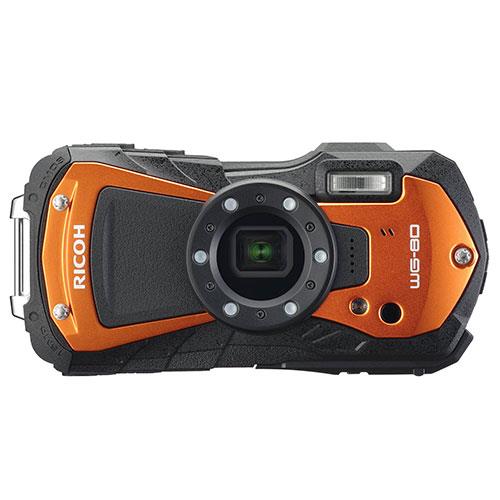 Ricoh WG-80 Digital Camera in Orange