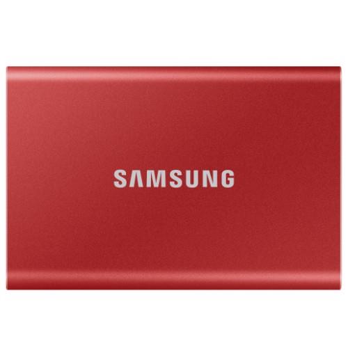 Samsung T7 500GB Portable SSD Red