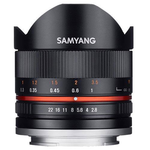 Samyang 8mm f2.8 UMC Fish-eye II Lens  - Fujifilm X-mount