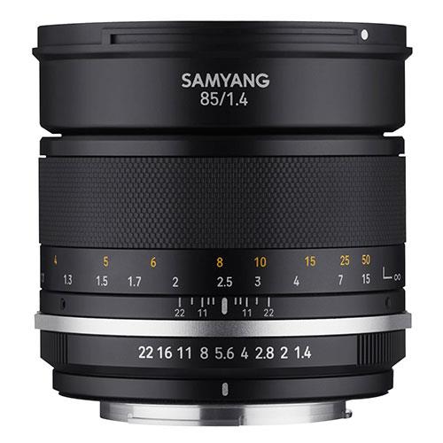 Samyang MF 85mm F1.4 MK2 Lens - Canon EF