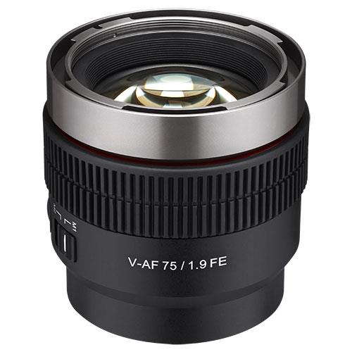 Samyang V-AF 75mm T1.9 Lens - Sony E-mount