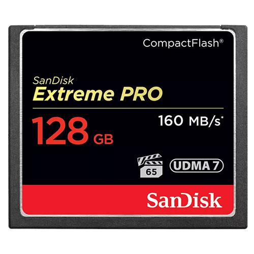 SanDisk Extreme Pro CompactFlash 128GB 160MB/s Memory Card