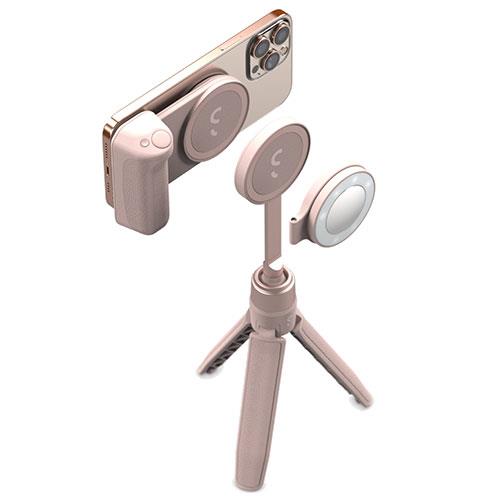 ShiftCam Snapgrip Creator Kit in Chalk Pink