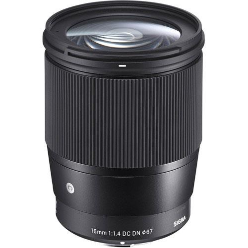 Sigma 16mm f/1.4 DC DN Contemporary Lens - Sony E-Mount