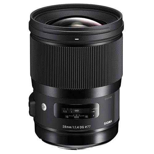Sigma 28mm f/1.4 DG HSM Art Lens - Nikon F