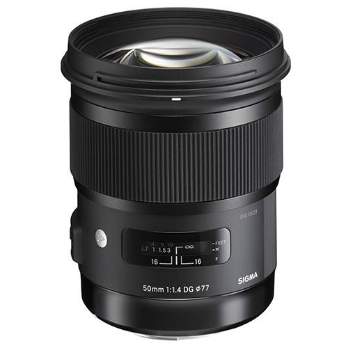 Sigma 50mm f/1.4 DG HSM Art Lens - Canon EF