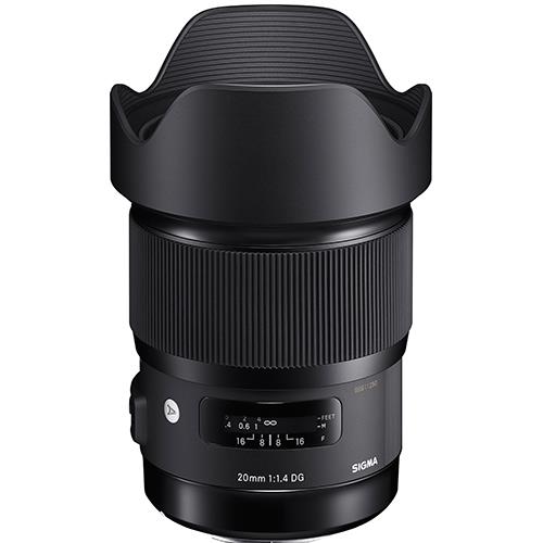 Sigma 20mm f/1.4 DG HSM Lens - Nikon F