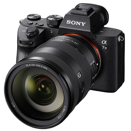 Sony a7 III Mirrorless Camera with FE 24-105mm f/4 G Lens
