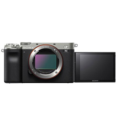 Sony a7C Mirrorless Camera Body in Silver
