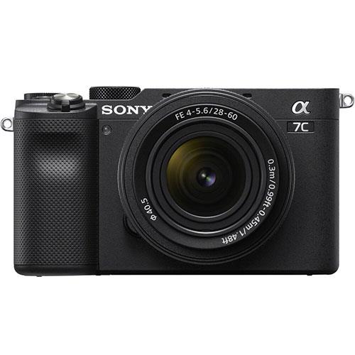 Sony a7C Mirrorless Camera in Black with FE 28-60mm F4-5.6 Lens