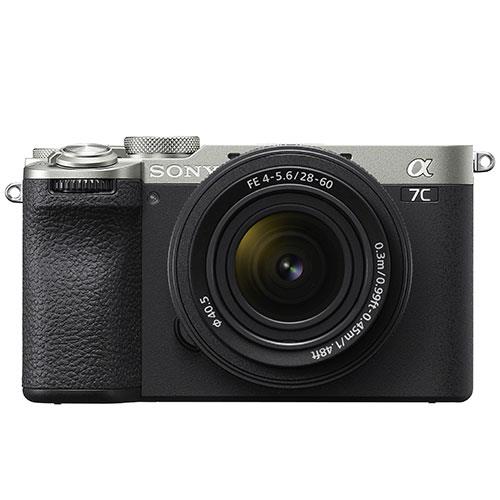 Sony a7C II Mirrorless Camera in Silver with FE 28-60mm F4-5.6 Lens