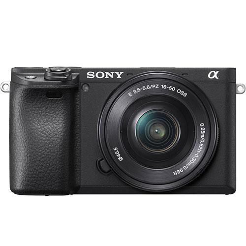 Sony a6400 Mirrorless Camera in Black with 16-50mm Lens