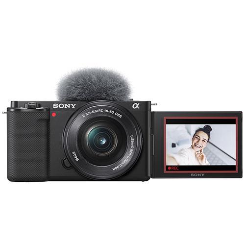 Sony ZV-E10 Mirrorless Vlogger Camera with 16-50mm Power Zoom Lens